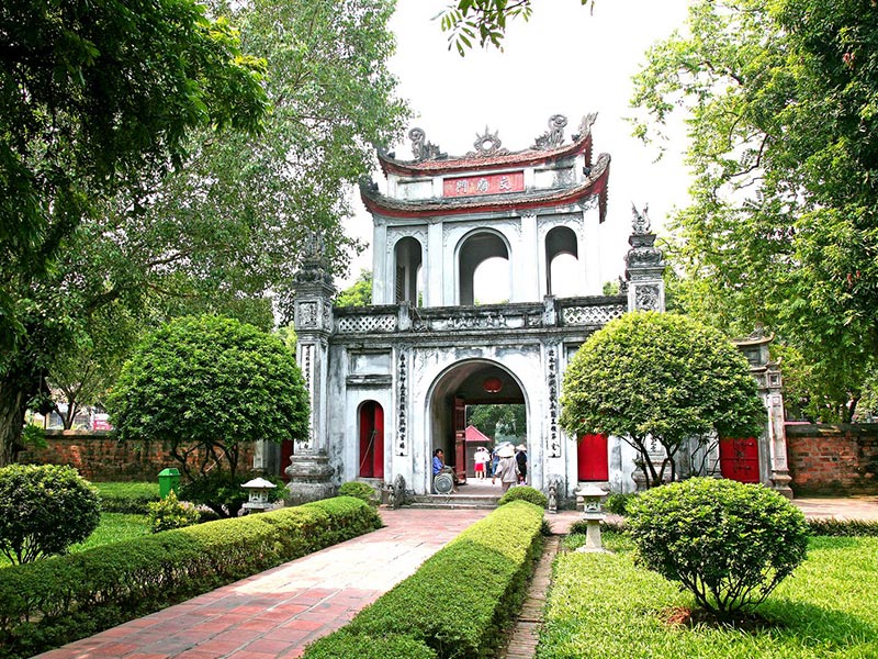 Temple of Literature in Hanoi
