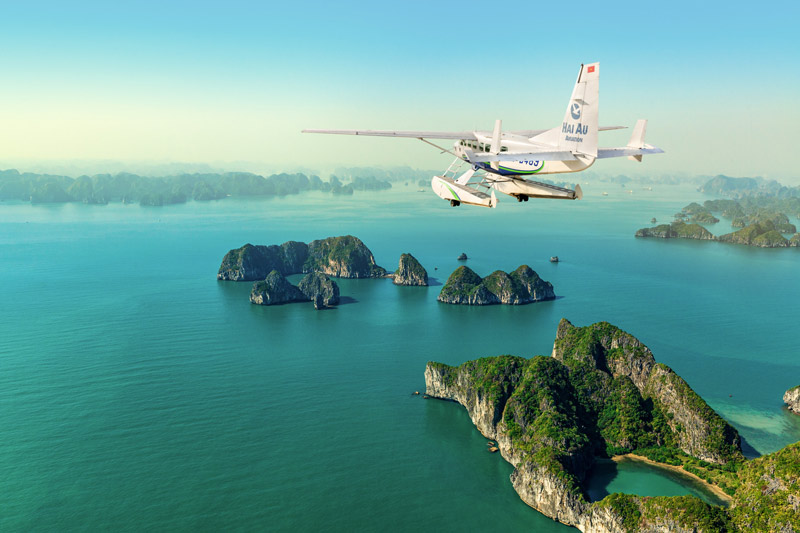 HANOI – HALONG BAY  04 DAYS 03 NIGHTS /Seaplane in Halong Bay